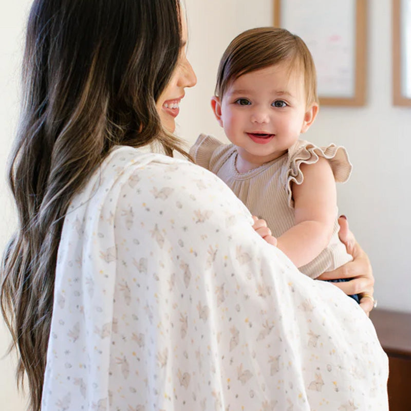 Jujube 2-Pack Square Swaddle Blanket Set - Bunny Hollow