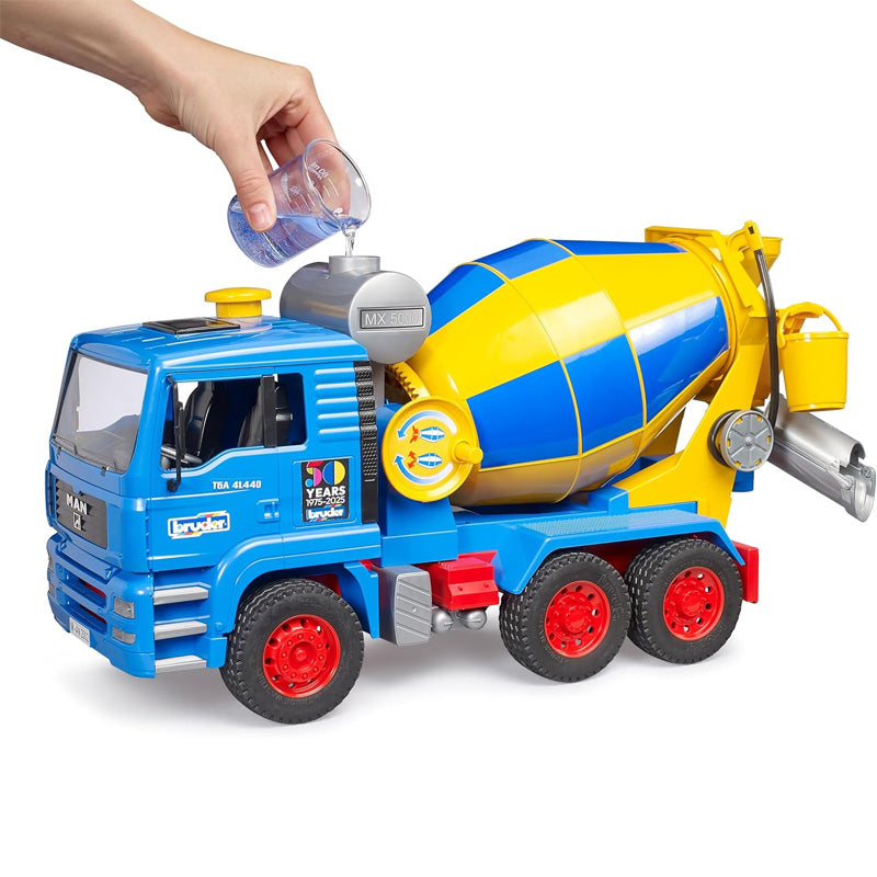 Bruder 01063 50th Anniversary Limited Edition Man TGA Cement Mixer