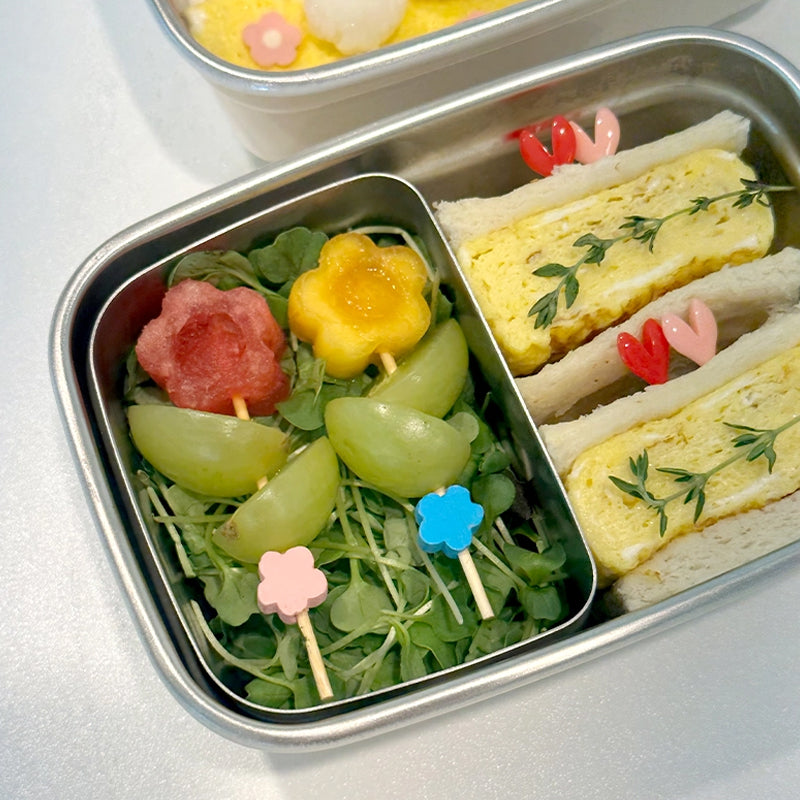 Bear Stainless Lunch Box Set with Lunch Bag