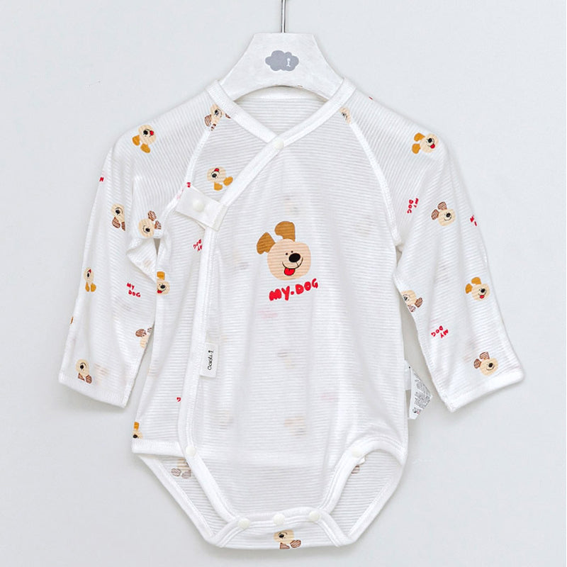 Infant Kimono Bodysuit - My dog