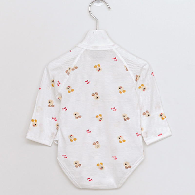 Infant Kimono Bodysuit - My dog