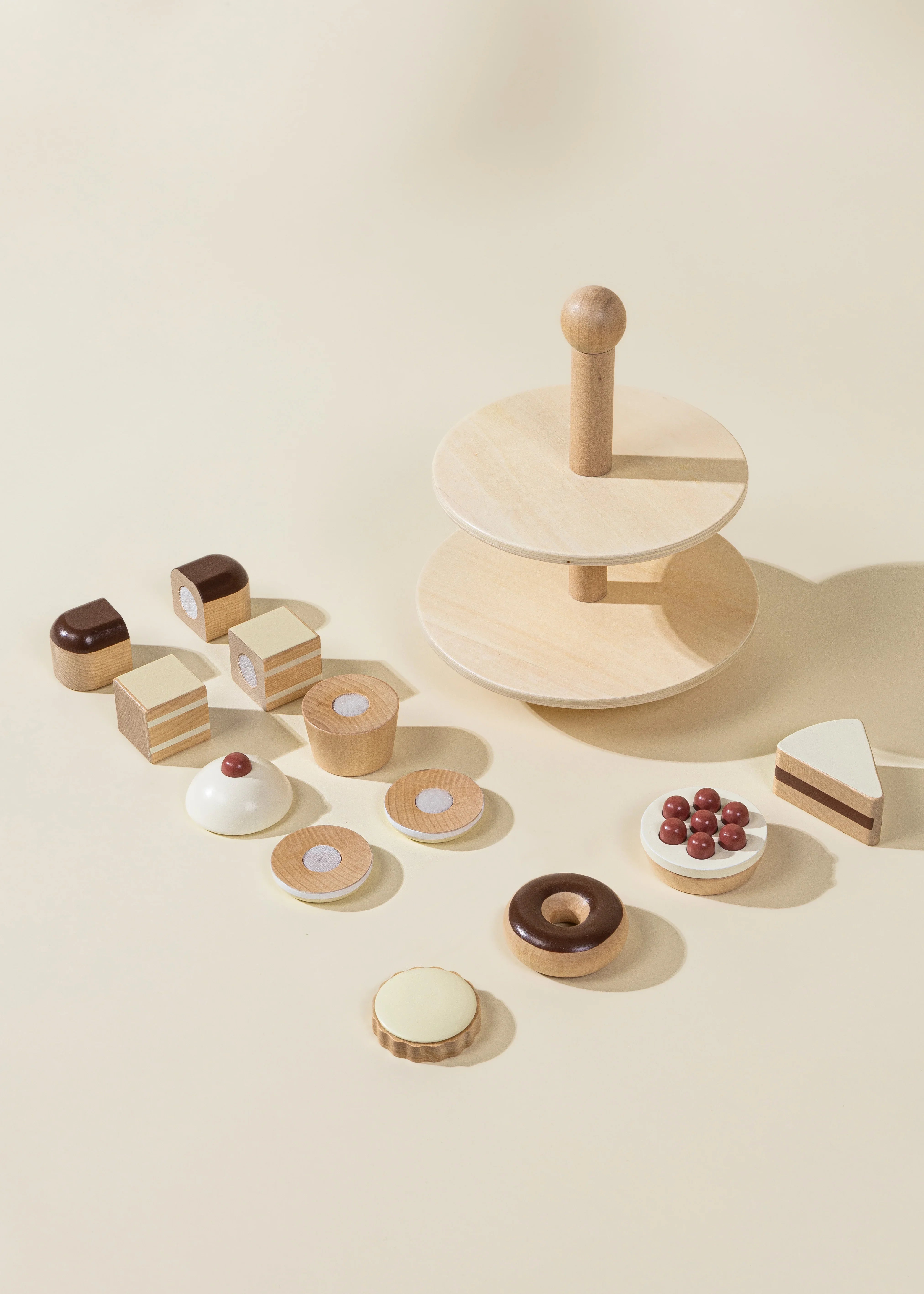 COCO VILLAGE Wooden Desserts Tower