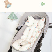 Bebenuvo Stroller Seat Pad-Cingcing Bear+neck cushion