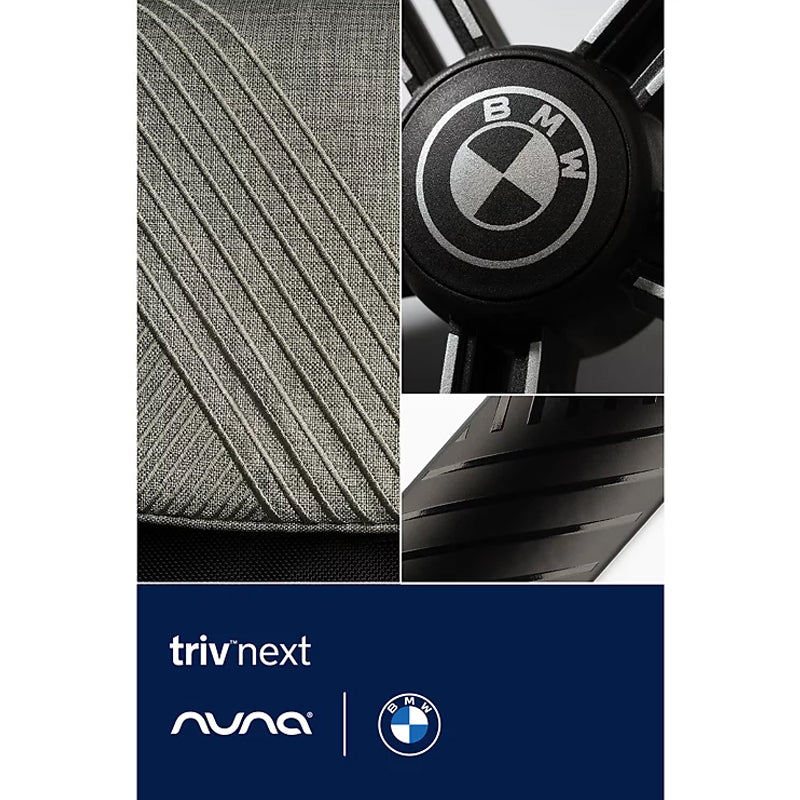 Nuna X BMW TRIV Next Compact Stroller in Graphene