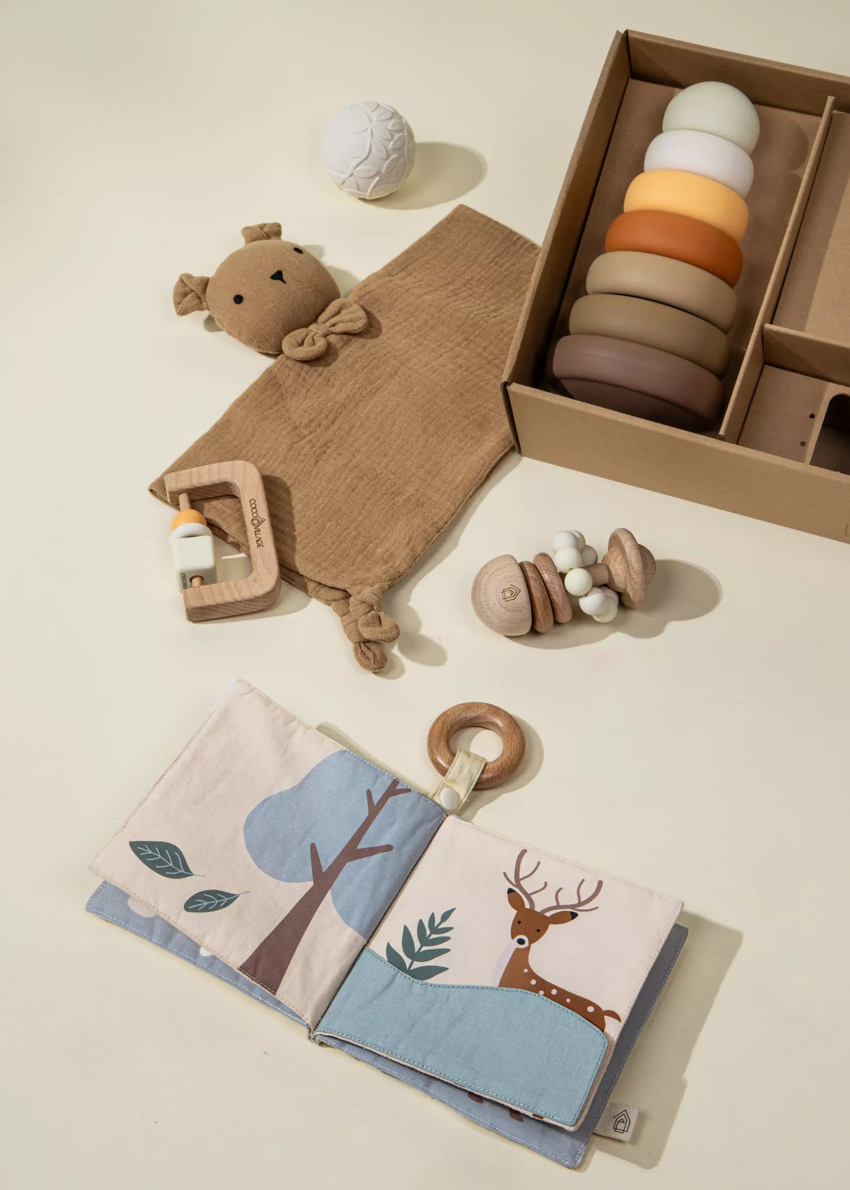 COCO VILLAGE Baby First Toys Gift Box