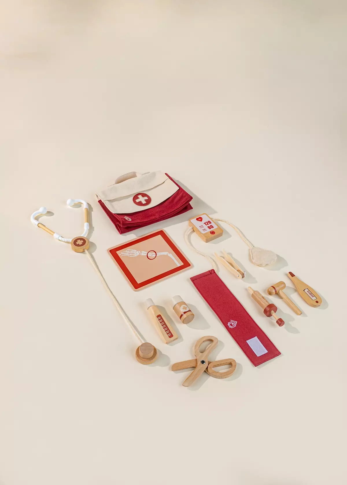 COCO VILLAGE Wooden Doctor Playset