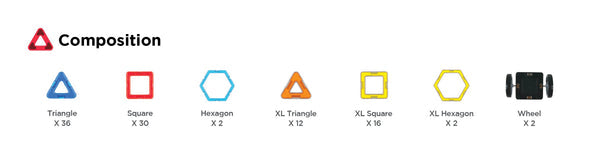 Magformers Challenger 112PC
