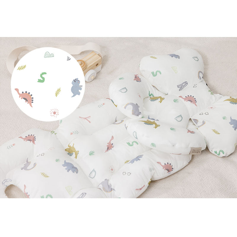 Bebenuvo Stroller Seat Pad-Alphabet Dino