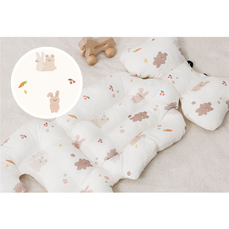 Bebenuvo Stroller Seat Pad-Bear Rabbit