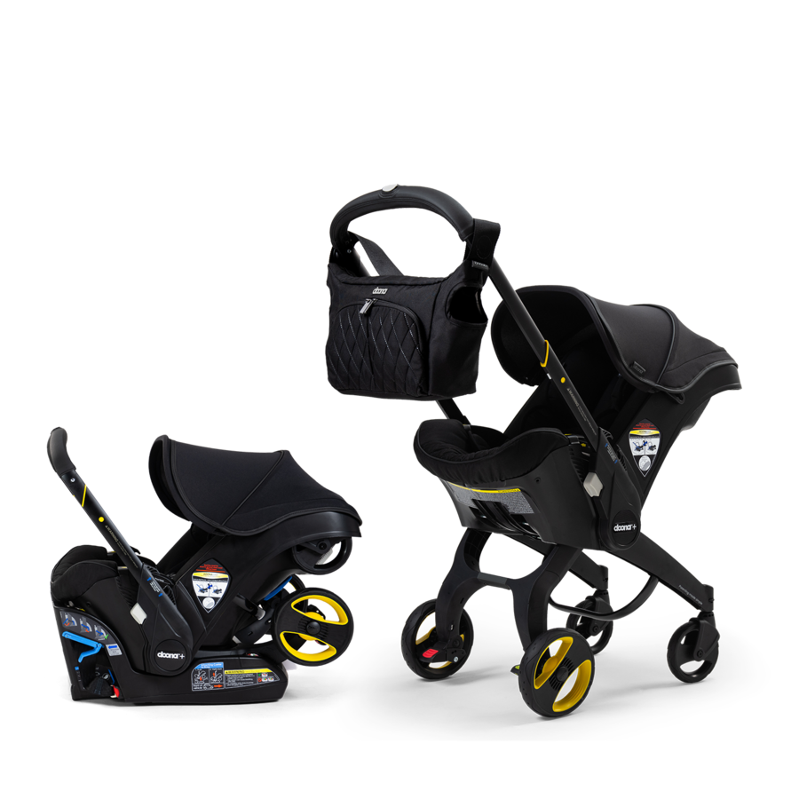 Doona Infant Doona Car Seat & Stroller - Midnight Edition
