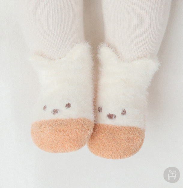 Baby fluffy discount socks