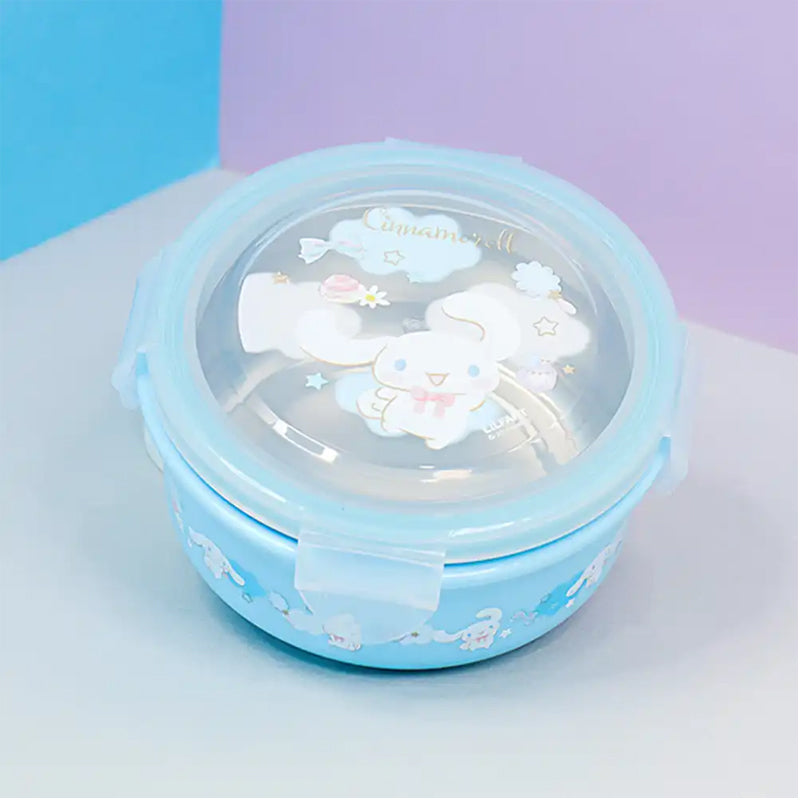 Cinnamoroll Stainless Steel Circular Lunch Box
