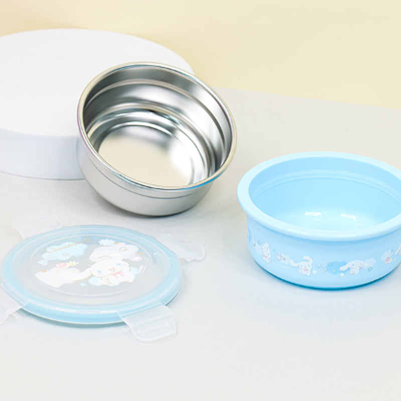 Cinnamoroll Stainless Steel Circular Lunch Box