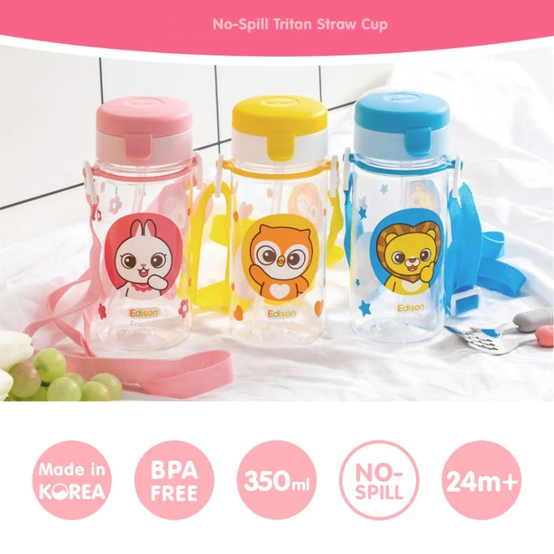 No-Spill Tritan Straw Cup 350ml