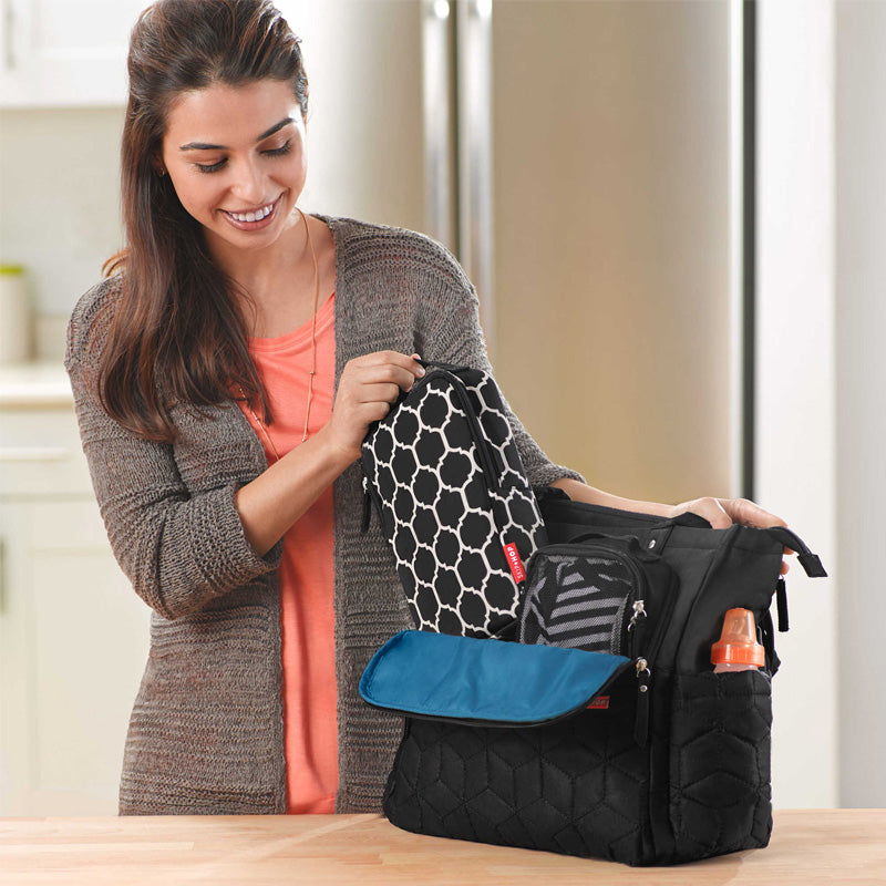 Skip Hop Forma Pack & Go Diaper Tote - Black