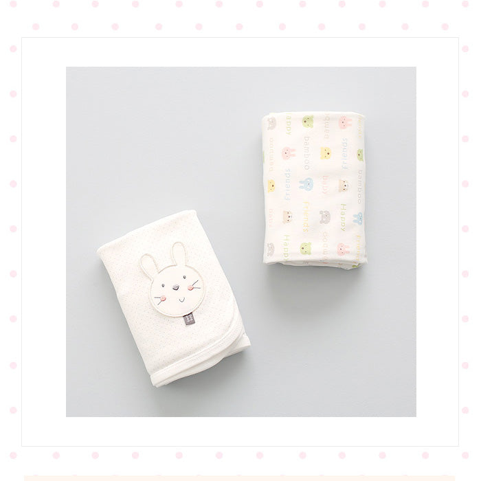 Cuby And Mom Double Sided Bamboo Swaddle