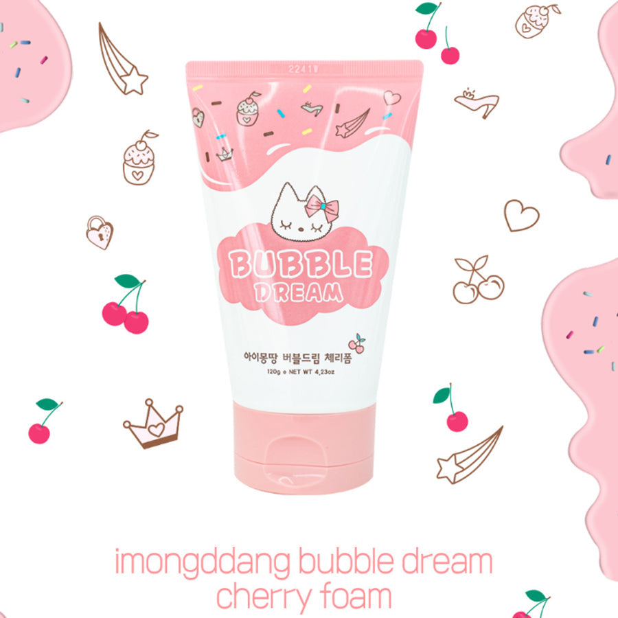 Imongddang Bubble Dream Cherry Mild Cleansing Foam 120g
