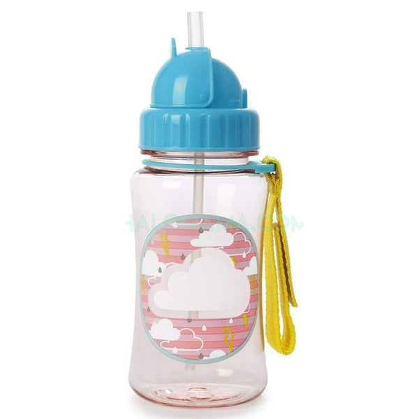 SKIP HOP Zoo Straw Bottle 350 ml Water Bottle - School Sipper