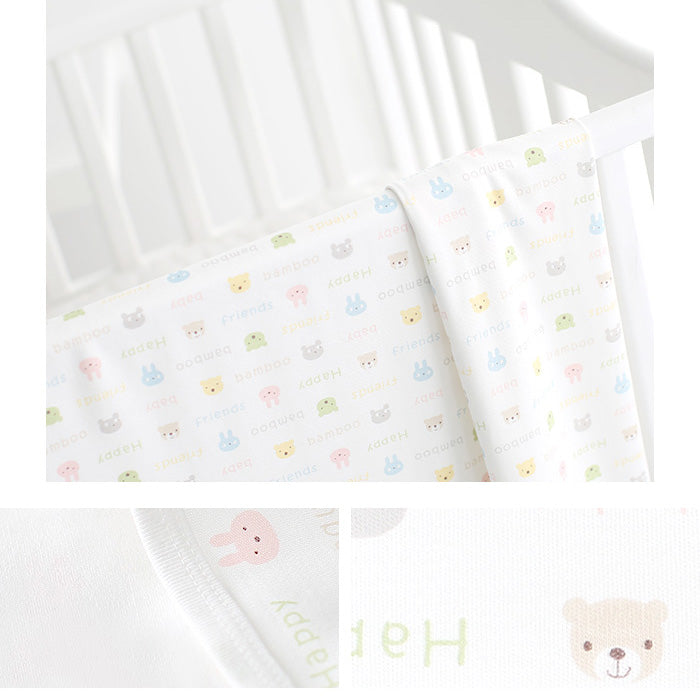 Cuby And Mom Double Sided Bamboo Swaddle