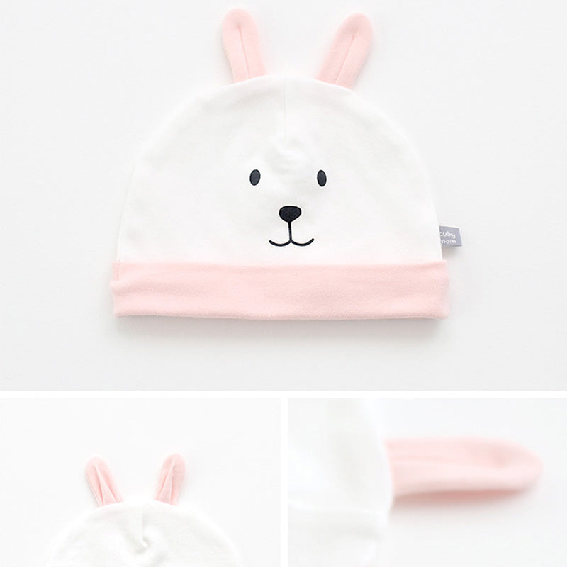 Cuby and Mom Baby Girl Double Sided Gift Set Rabbit Patterns