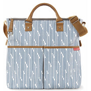 Skip Hop Duo Signature Diaper Bag - Blueprint Stripe