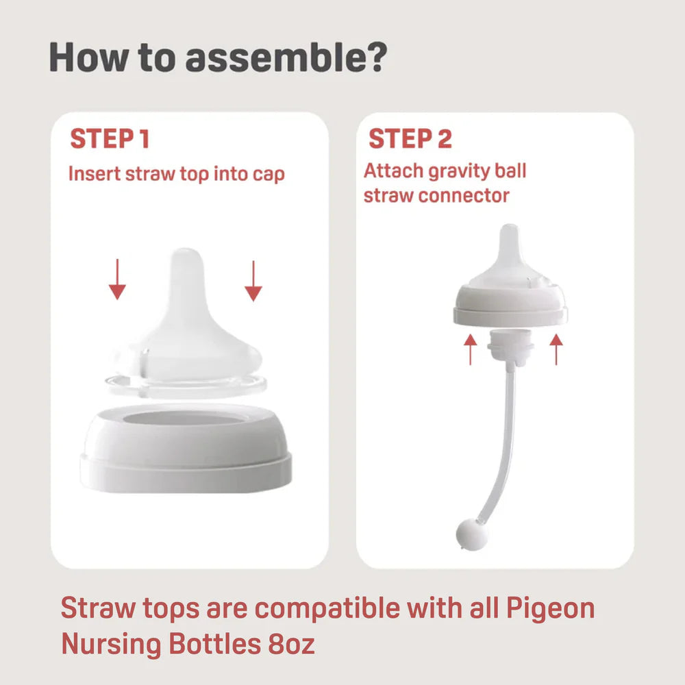 Pigeon Natural Weaning Silicone Sipper Conversion Kit 6M+
