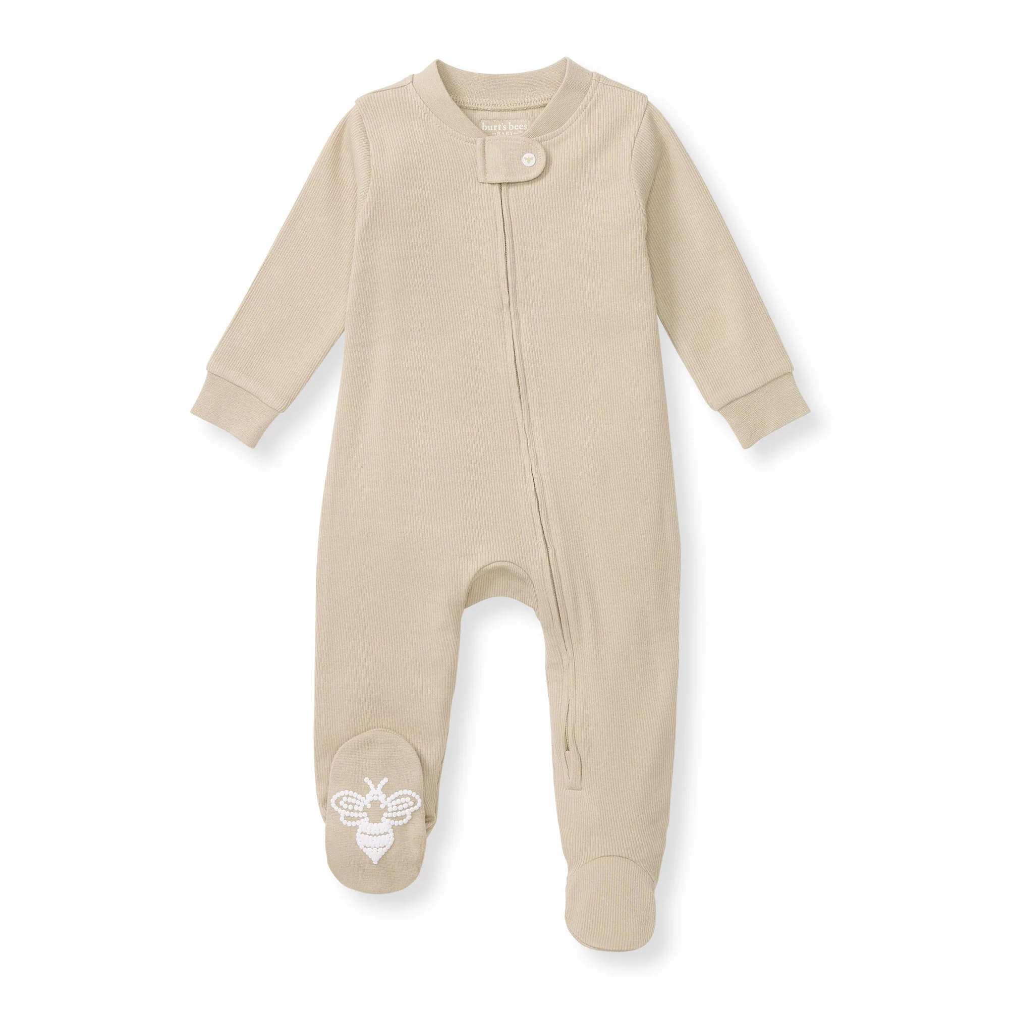 Burt's Bees Baby Solid Rib Organic Cotton Sleep & Play