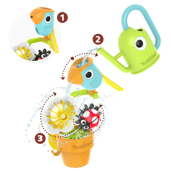 Yookidoo Pour 'N' Spin Tipping Bird For 18+ months