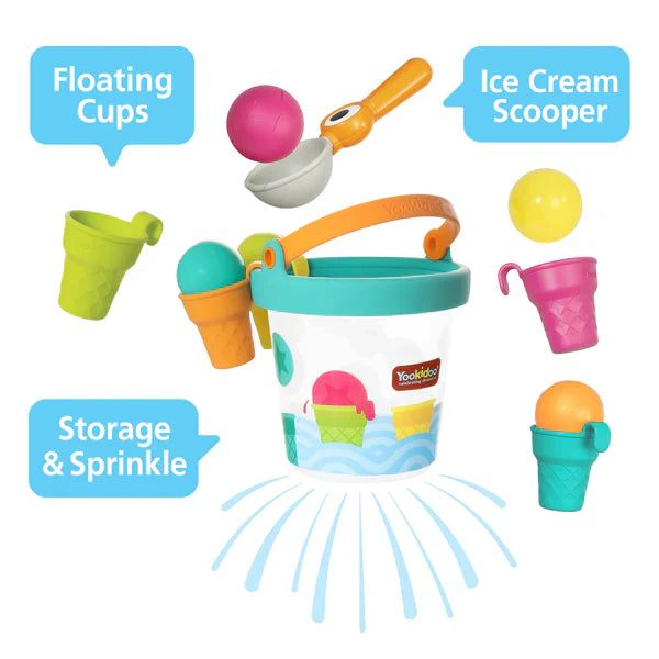 Yookidoo Scoop 'N' Splash Ice Cream Bucket For 18+ Months