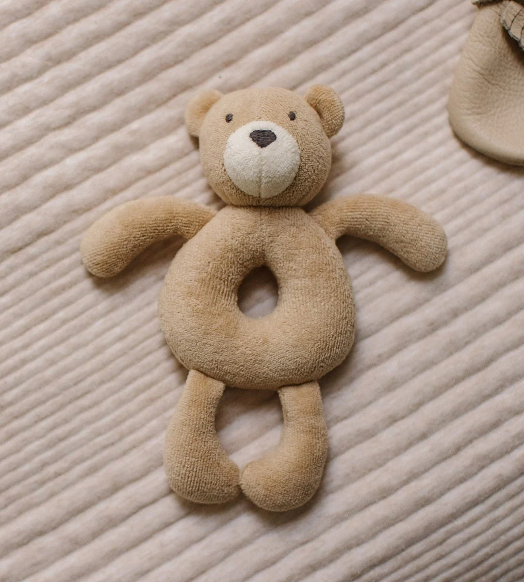 Burt's Bees Baby Bear Plush Baby Rattle