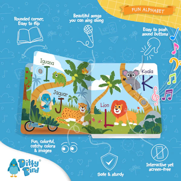 Ditty Bird ABC Fun Alphabet | USB-C rechargeable