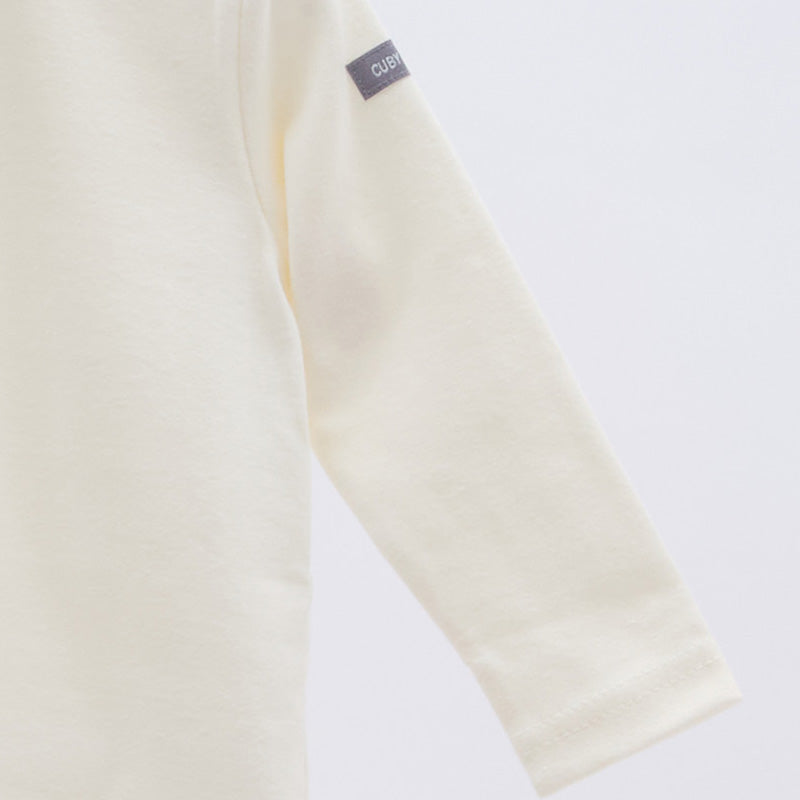 Akkomi Camel  Korean Baby Overall and T-Shirt Set