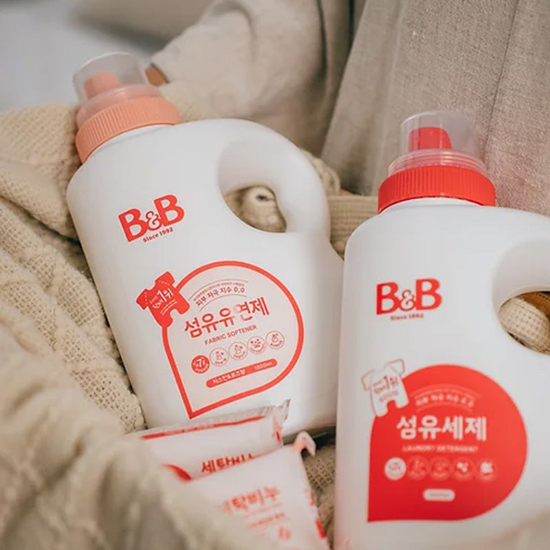 B&B  Baby Fabric Softener Bottle - Jasmine 1500ml