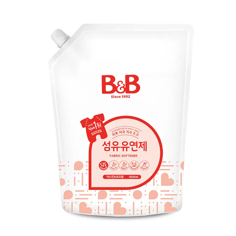 B&B  Baby Fabric Softener Refill - Jasmine 1500ml