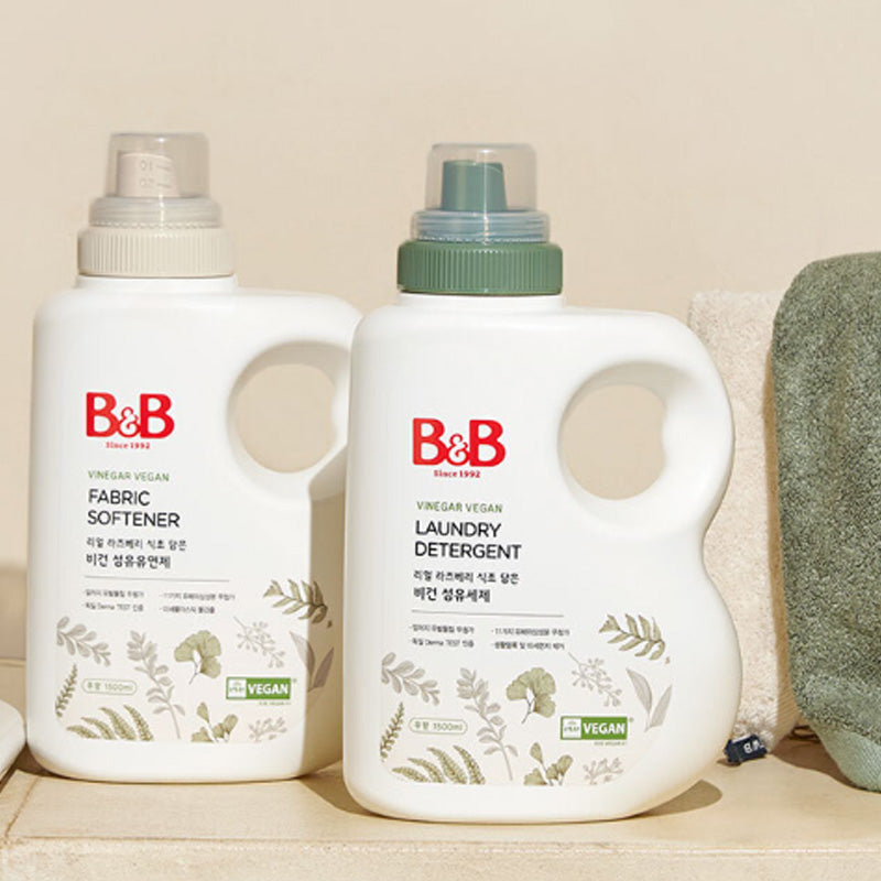 B&B Vegan Baby Fabric Softener Bottle 1500ml