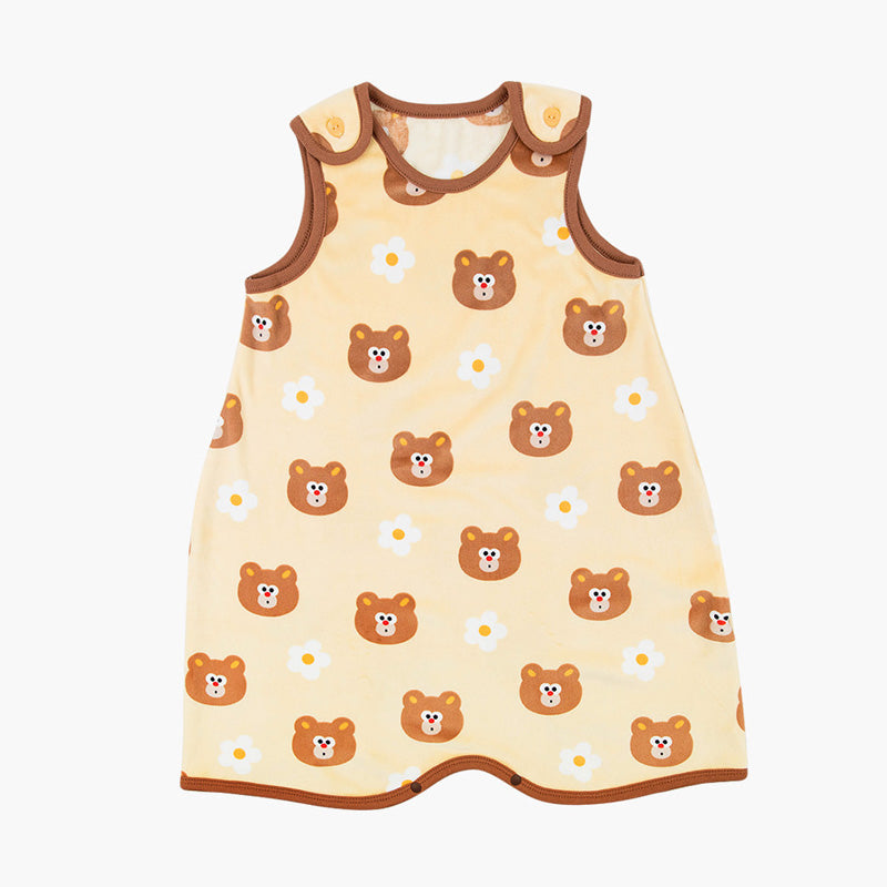 Kids Long Sleeping Vest - Dudu Bear