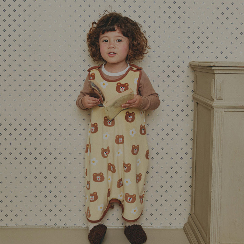 Kids Long Sleeping Vest - Dudu Bear