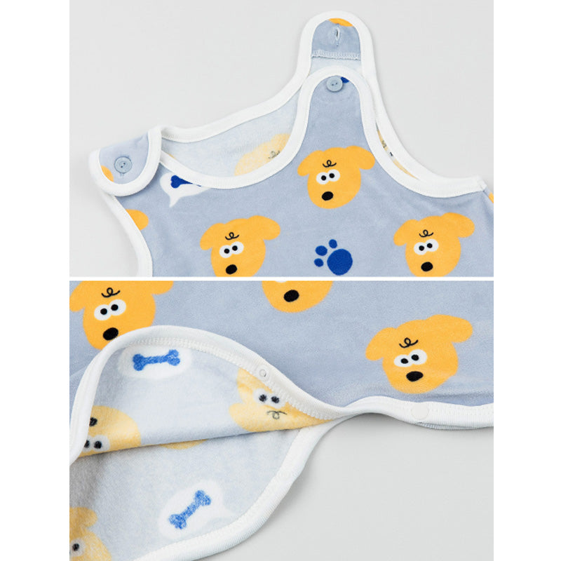 Kids Long Sleeping Vest - Dudu Puppy
