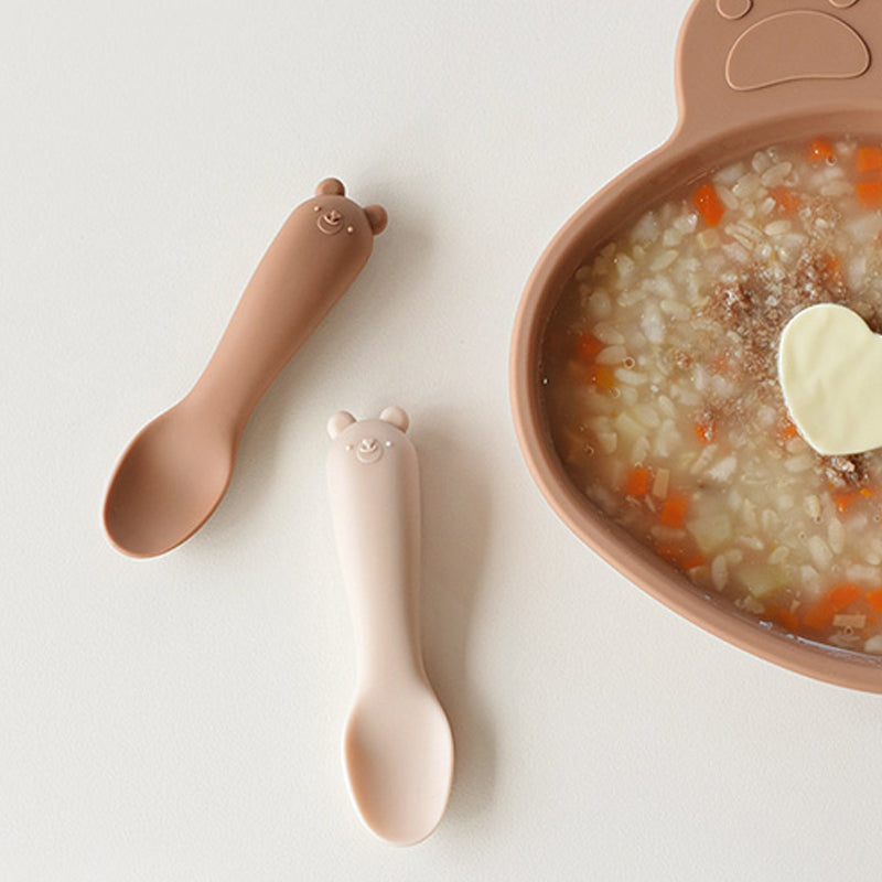 BABY & I Bellable Gomi Self Feeding Spoon 2p