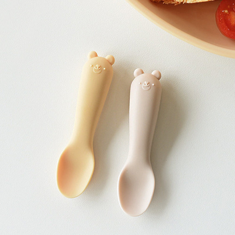 BABY & I Bellable Gomi Self Feeding Spoon 2p