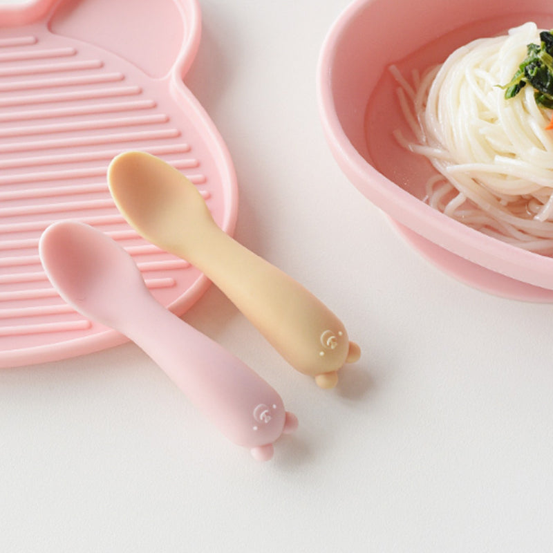BABY & I Bellable Gomi Self Feeding Spoon 2p
