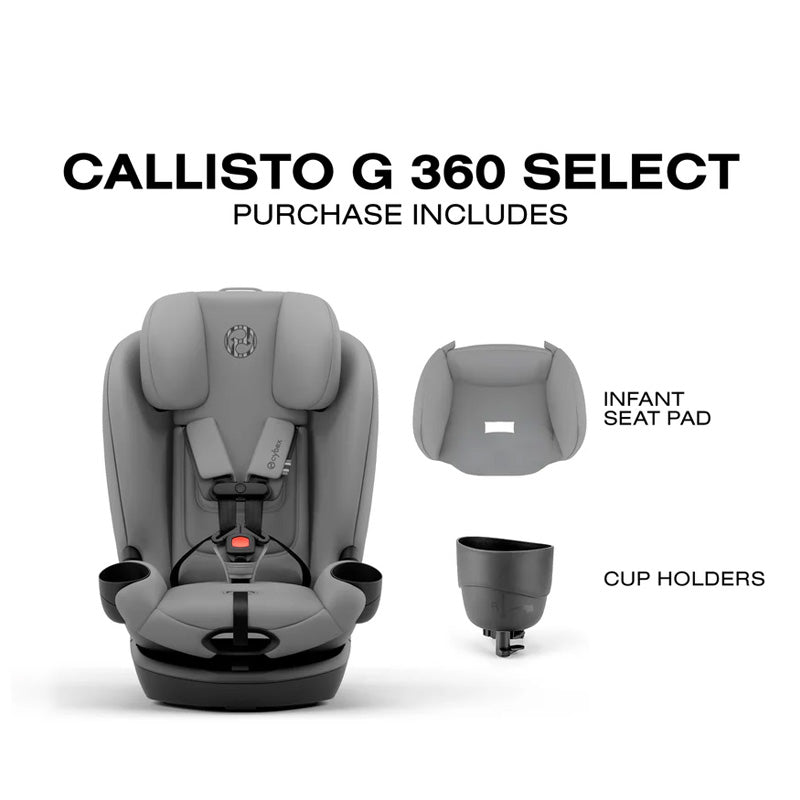 Cybex Callisto G Select 360° Rotating All-in-One Convertible Car Seat