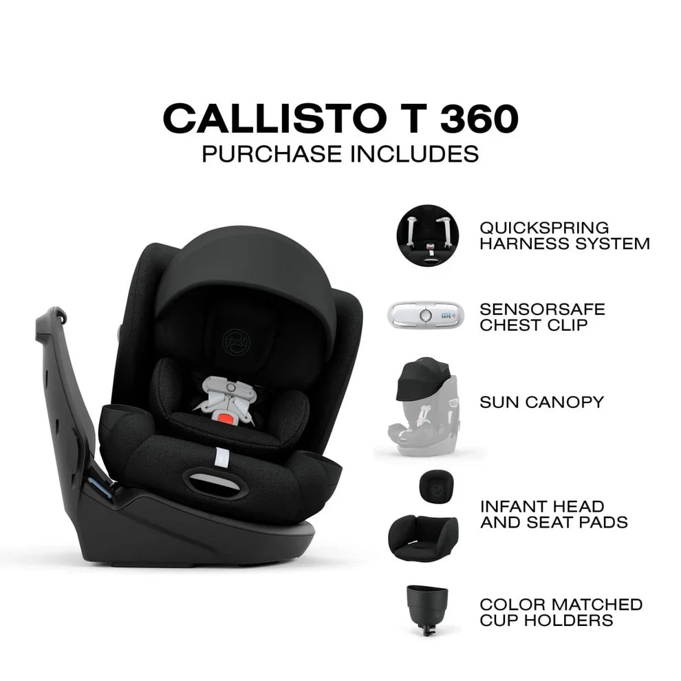 Cybex Callisto T 360° Rotating All-in-One Convertible Car Seat