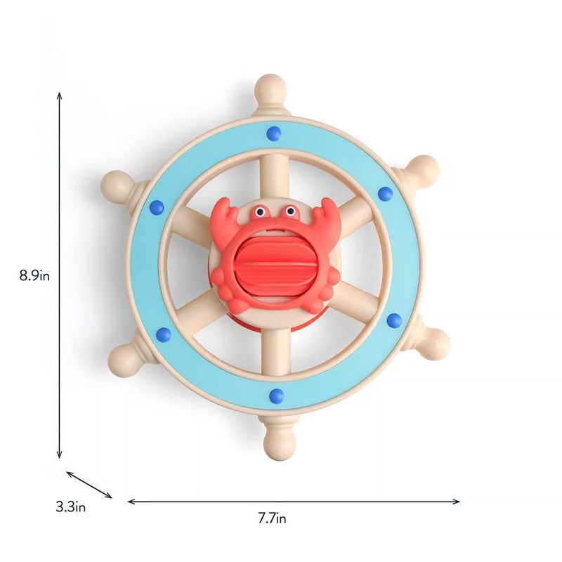 Itzy Ritzy Itzy Captain Bath Steering Wheel Crab