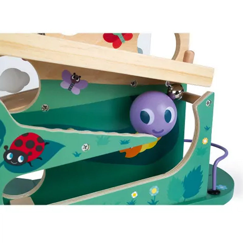 Janod Wooden Caterpillar Ball Track
