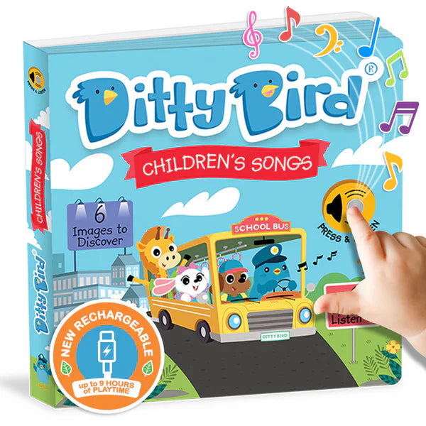 Ditty Bird Children's Songs | USB-C Rechargeable