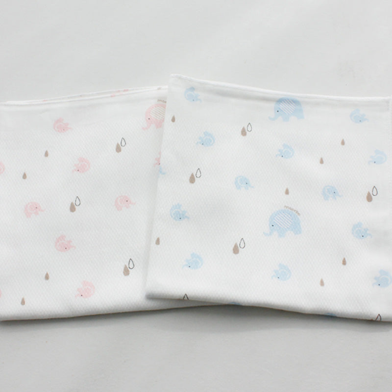 Korean Pure Cotton Character Handkerchief 10pcs Set