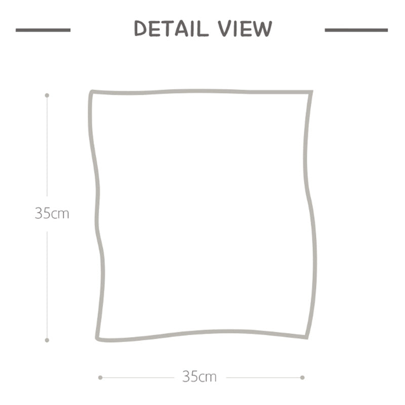 Korean Pure Cotton Character Handkerchief 10pcs Set