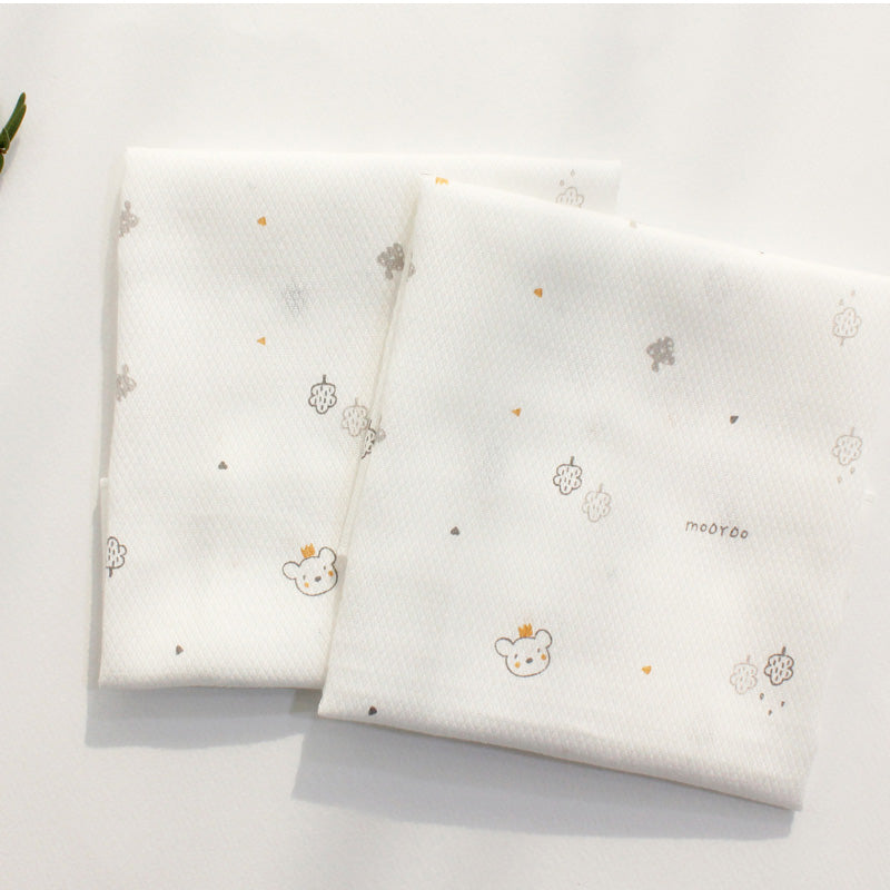 Korean Pure Cotton Character Handkerchief 10pcs Set