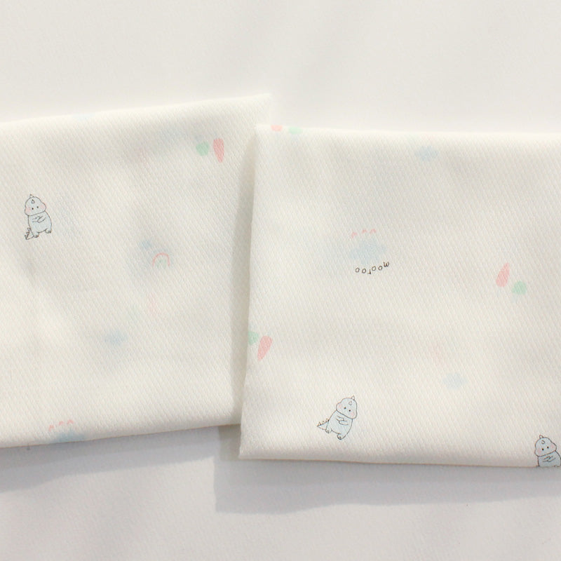 Korean Pure Cotton Character Handkerchief 10pcs Set